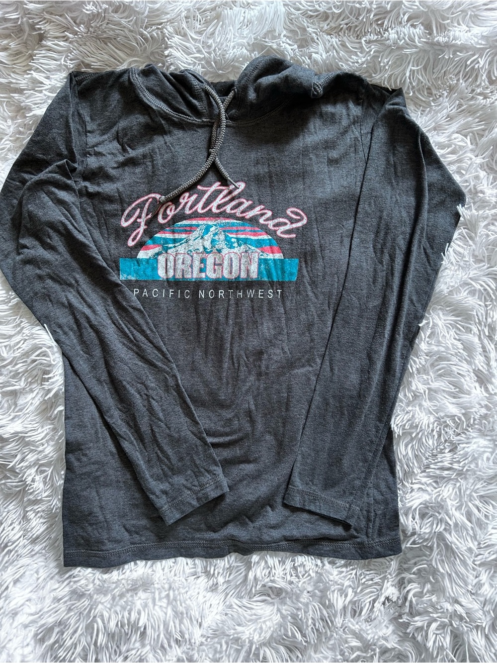 Portland Oregon Hooded Top